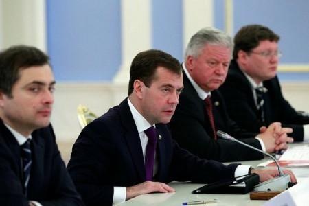 Медведев встретился с руководителями профсоюзных организаций