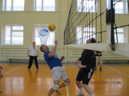 Состоялись соревнования по волейболу среди структурных подразделений г. Ижевска
