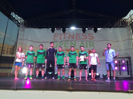 Команда филиала в Республике Марий Эл  ПАО «Ростелеком» - победители чемпионата  по мини-футболу в рамках  FITNESS OPEN AIR.
