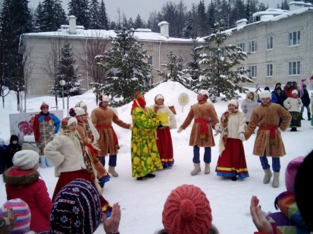 Масленичные гулянья.