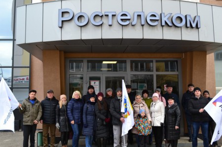 Коллектив филиала в Республике Мордовия ПАО «Ростелеком» принял участие в Дне народного единства.